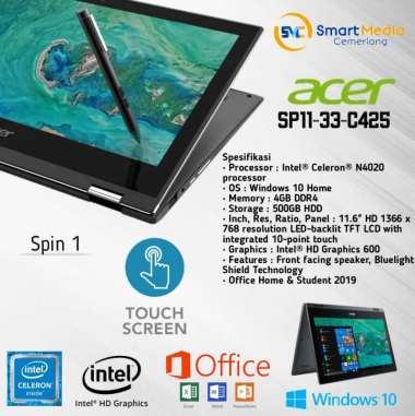 Jual Laptop Acer 11 Inch Harga Murah Terbaru 2020 Blibli Com