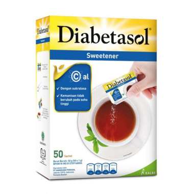 Promo Harga Diabetasol Sweetener per 50 sachet 1 gr - Blibli