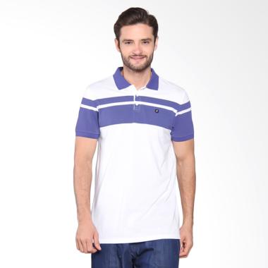 Famo Striped polo shirt WHITE 508051712