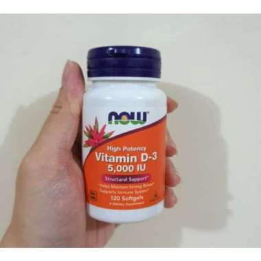 Now vitamin d3 vit d3 vitamin d vit d 5000iu 5000 iu isi 120