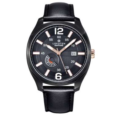 LOFOTEN Watch - Jam Tangan Pria - Sapphire - F-6508M - Original Black