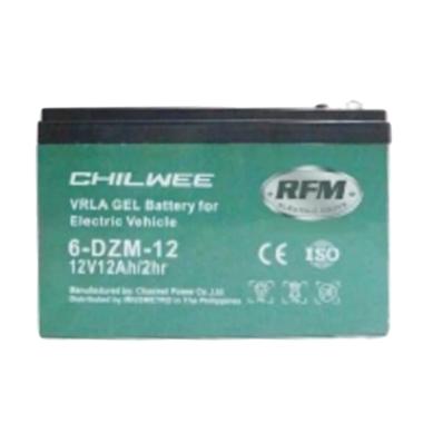 IndoBike Spareparts Battery Aki Sepeda Listrik [12 V/12 AH]