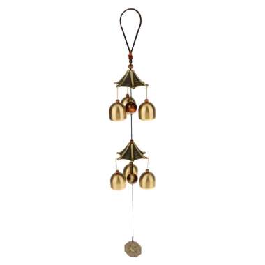 Feng Shui Bell Wind Chimes Chinese Lucky Car Yard Hanging Home Decor Ornament Feng Shui Bell Wind Chimes Chinese Lucky Car Yard Hanging Home Decor Ornament