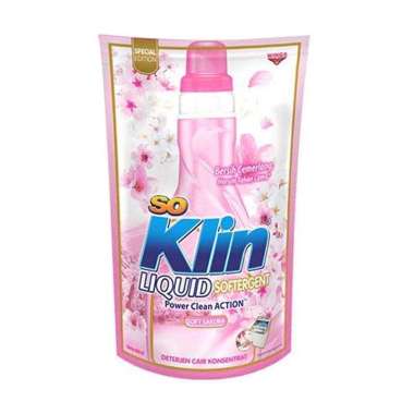 DETERGEN CAIR SO KLIN 800ML POUCH SAKURA