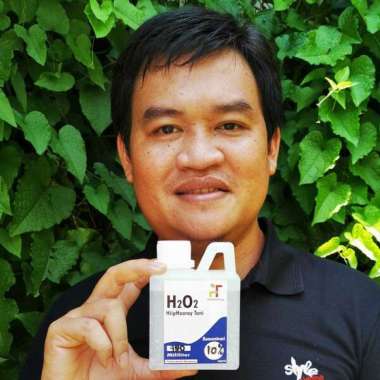 H2O2 (Hidrogen Peroksida) 400ml Khusus Tanaman Multicolor