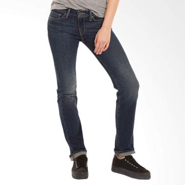 Levi's 714 Straight West Coast Wond ... elana Jeans Wanita - Blue