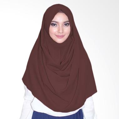 Milyarda Hijab Emily Hijab instan - Coklat
