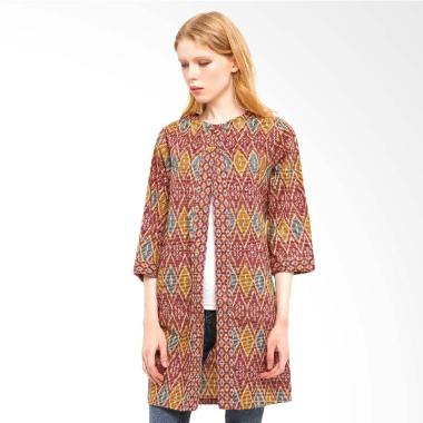Anakara Midi Outer Rangu Luaran Batik - Purple