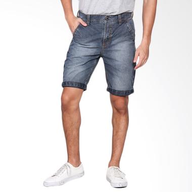 EMBA JEANS Bronshon Short Pants Celana Pendek Pria - Heavy Stone