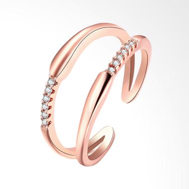 Bella & Co LKN18KRGPR898-B Aksesoris Cincin Wanita