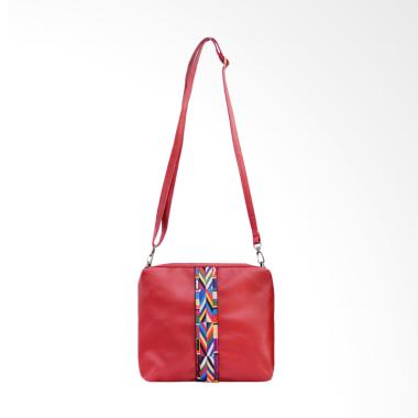 Hers Bags H1303 Tussy Sling Bag Tas Wanita - Red