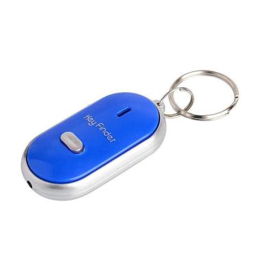 TokoLinggauCom Siul Alarm Gantungan Kunci - Blue