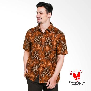 Serendipity Clothing Sogaan Series 02 Kemeja Batik Pria - Black Brown