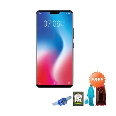 VIVO V9 Smartphone - Black + Free Paket Sholat Wanita