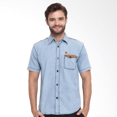 CBR Six Kemeja Pria - Biru [DKC 220]