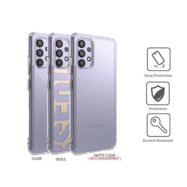 Case Samsung Galaxy A32 4G / 5G Ringke Fusion Clear Anti Crack Casing A32 5G Matte Clear