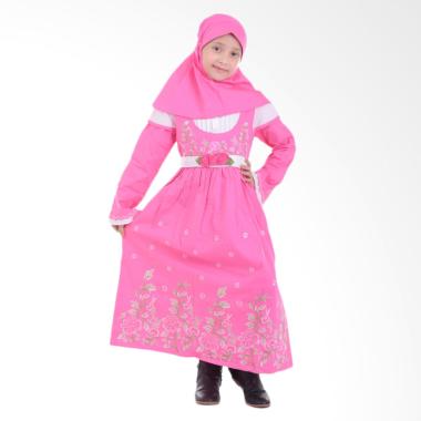 Jesca and Paul Hanna 217 Gamis Baju Muslim Anak - Pink