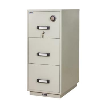 SAN Safes Rainer A3CK Lemari Arsip - Putih