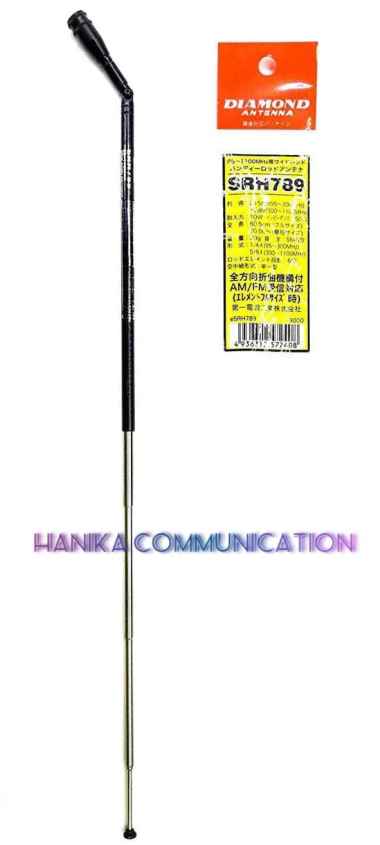 Diamond RH789 Antena HT 95-1100MHz Ori SMA Male Yaesu VHF UHF Allband