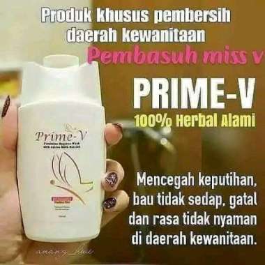 PRIME V HWI ORI BPOM, PEMBERSIH KEWANITAAN YANG AMAN SECARA KLINIS