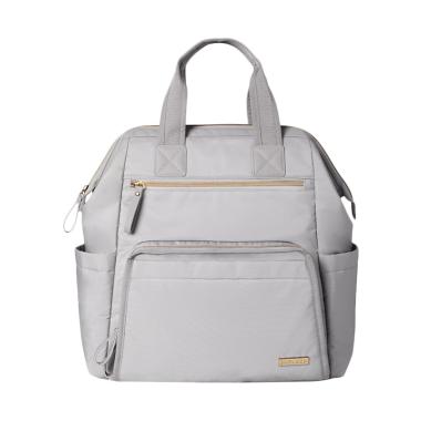 Skip Hop SH200151 Main Frame Wide Open Backpack - Cement