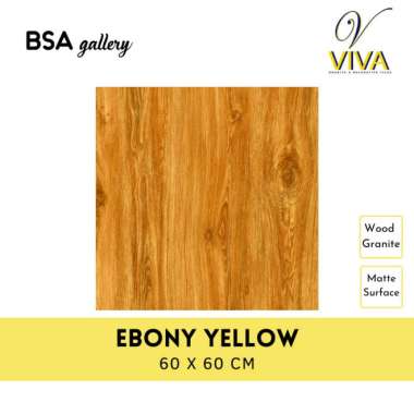 GRANIT KAYU VIVA EBONY YELLOW 60x60 / GRANITE TILE MATTE SURFACE