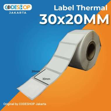 Kertas Label Printer Barcode XPrinter 360B 370B Label Thermal 30x20mm