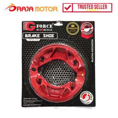 G Force 5BP-F530K-20-5MX-F530K-00-1S7-F530K-00 Kampas Rem Tromol for Yamaha Vega R New or Jupiter MX