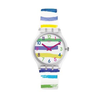 Swatch Colorland GE254 Swiss Made Jam Tangan Wanita [Original] Multicolor