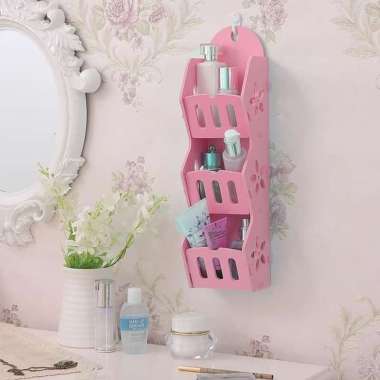 Yooyee Rak kosmetik gantung (HB529) Pink