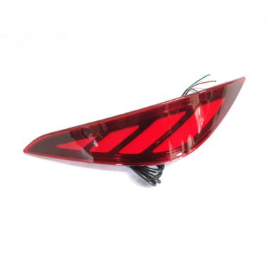 Toyota Set LED Reflektor Bumper Belakang Mobil for Toyota Rush RED