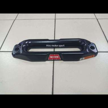 Roller Fairlead winch warn plasma rope Black