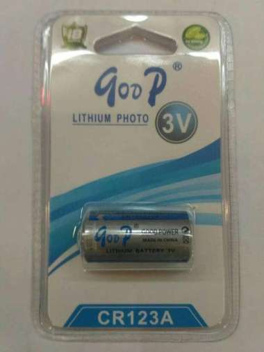 Baterai Batre kamera CR123A cr123 CR 123 A 3v 3 v GooP