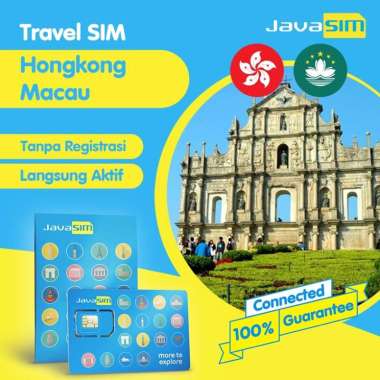 JavaSIM SIM Card Hongkong Macau Unlimited 10GB 10 Hari