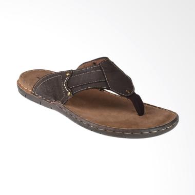 Marc & Stuart Shoes Sandal Pria - Coffee M6-MSHK-SG-B9