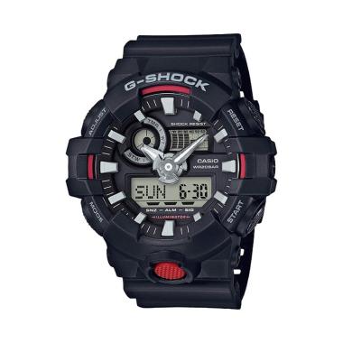 Casio G-Shock Jam Tangan Pria GA-700-1ADR Black Black