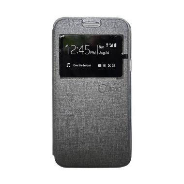 Nano Flip Cover Casing for Vivo Y21 or Y22 - Abu-abu