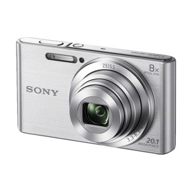 SONY W830 Compact Camera - Silver + ... ltra 16 gb + screen guard