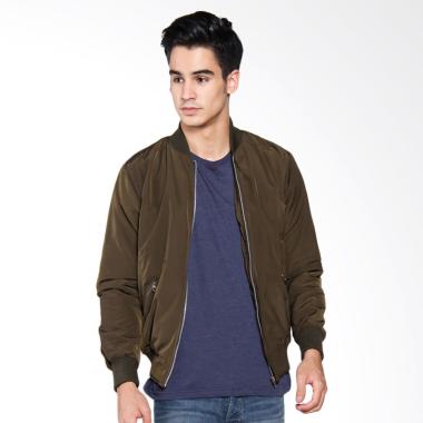 Dreacot Jaket Bomber Pria- Army
