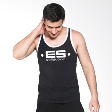 Boostwear Muscle Back Tank Top - Hitam