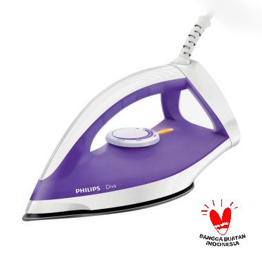 Philips GC 122/37 Setrika - Ungu