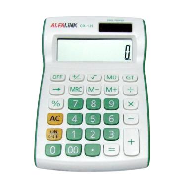 Alfalink CD-12S Kalkulator - Green Green