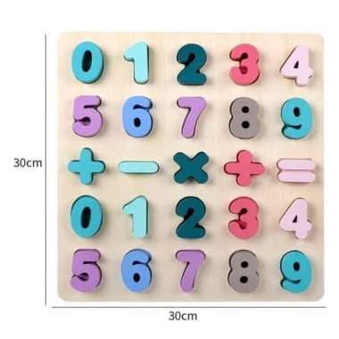 Jual Puzzle Huruf Dan Angka Online Harga Termurah Desember 2020 Blibli