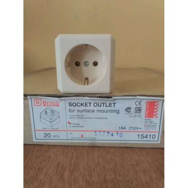 Stop Kontak OB Outbow Broco 1 lubang single