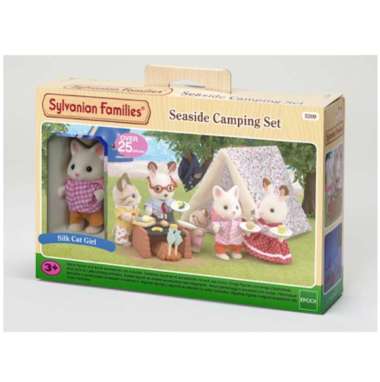 Mainan Koleksi Sylvanian Families Seaside Camping Set