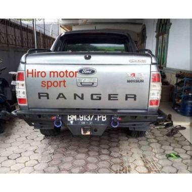 Bumper Belakang Ford Ranger Jungle Black