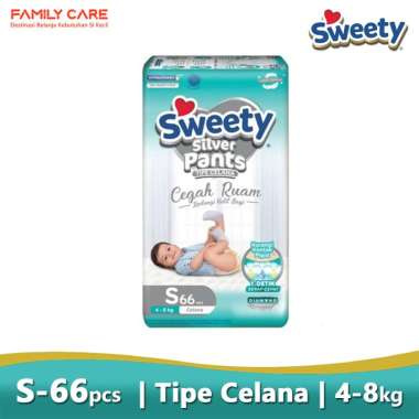 SWEETY Silver Pants S66 / Sweety Fit Pants Silver S 66