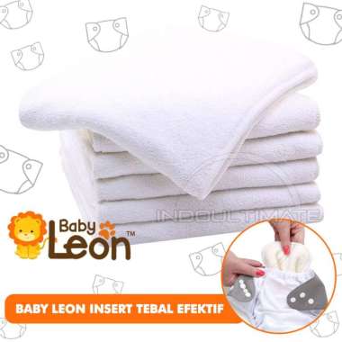 Ori Baby Leon Clodi Print+Insert Pampers Popok Kain Bayi Baby Cloth Diapers Diaper Newborn Murah BY-710 White Newborn