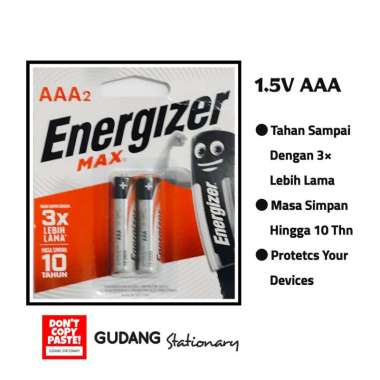 Baterai AAA ENERGIZER [ isi 2 piece ]