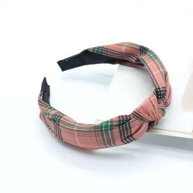 ONE - C71 96 Headband Bando Korea Style Bandana Polos Bendo Kain Motif Impor / Bando Jepit Rambut PI